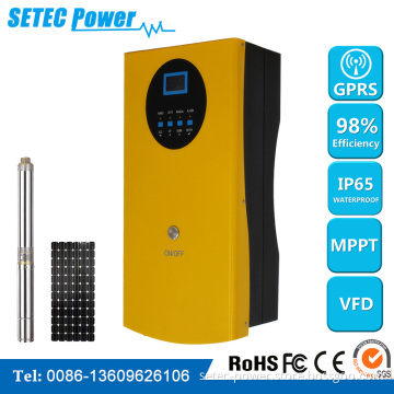 98% High Efficiency MPPT VFD Solar Inverter for Driving AC Water Pump